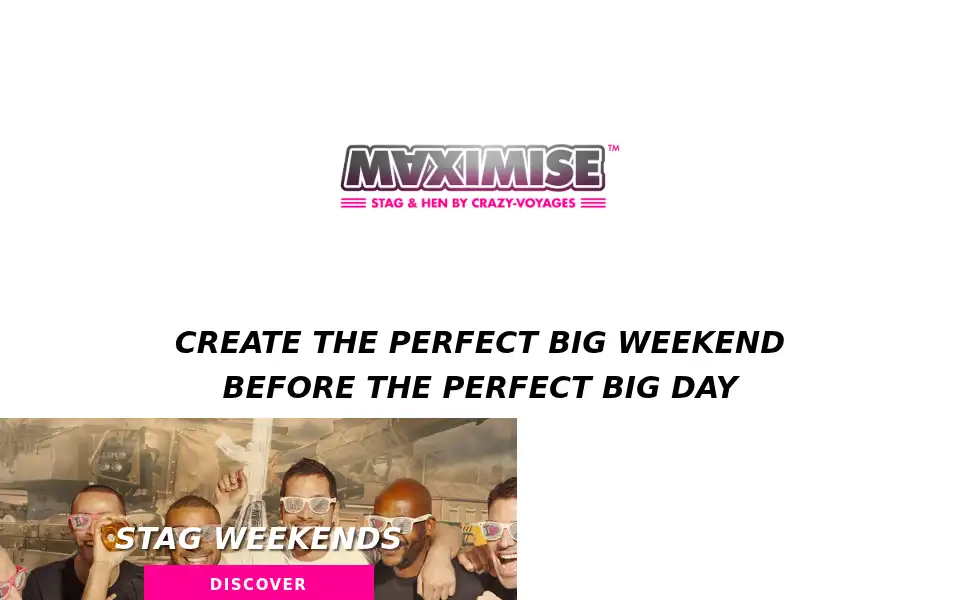 Screenshot of maximise.co.uk