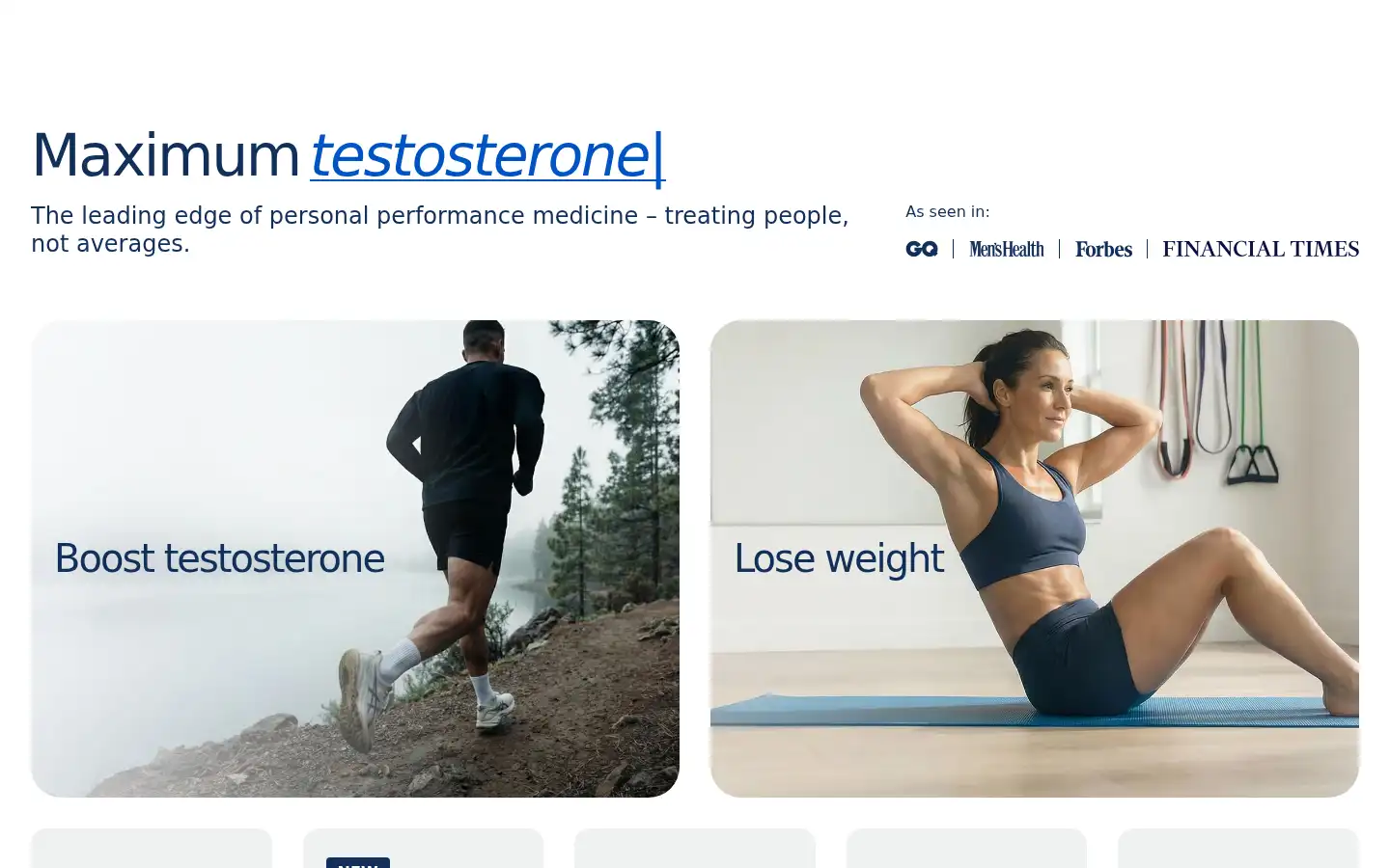 Screenshot of maximustribe.com