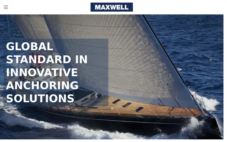 Screenshot of maxwellmarine.com