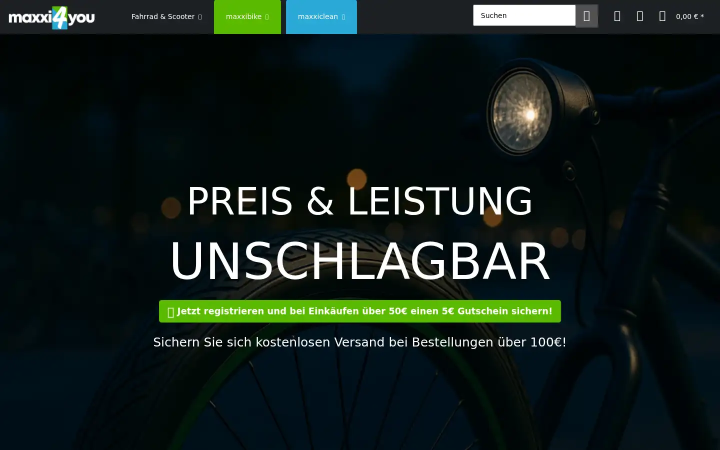 Screenshot of maxxi4you.de