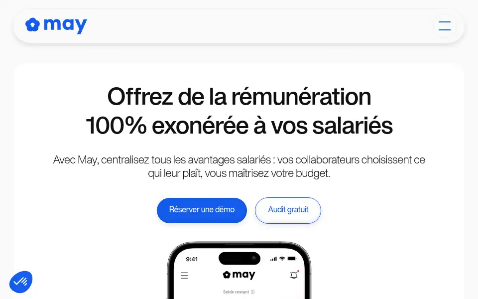 Screenshot of may.fr