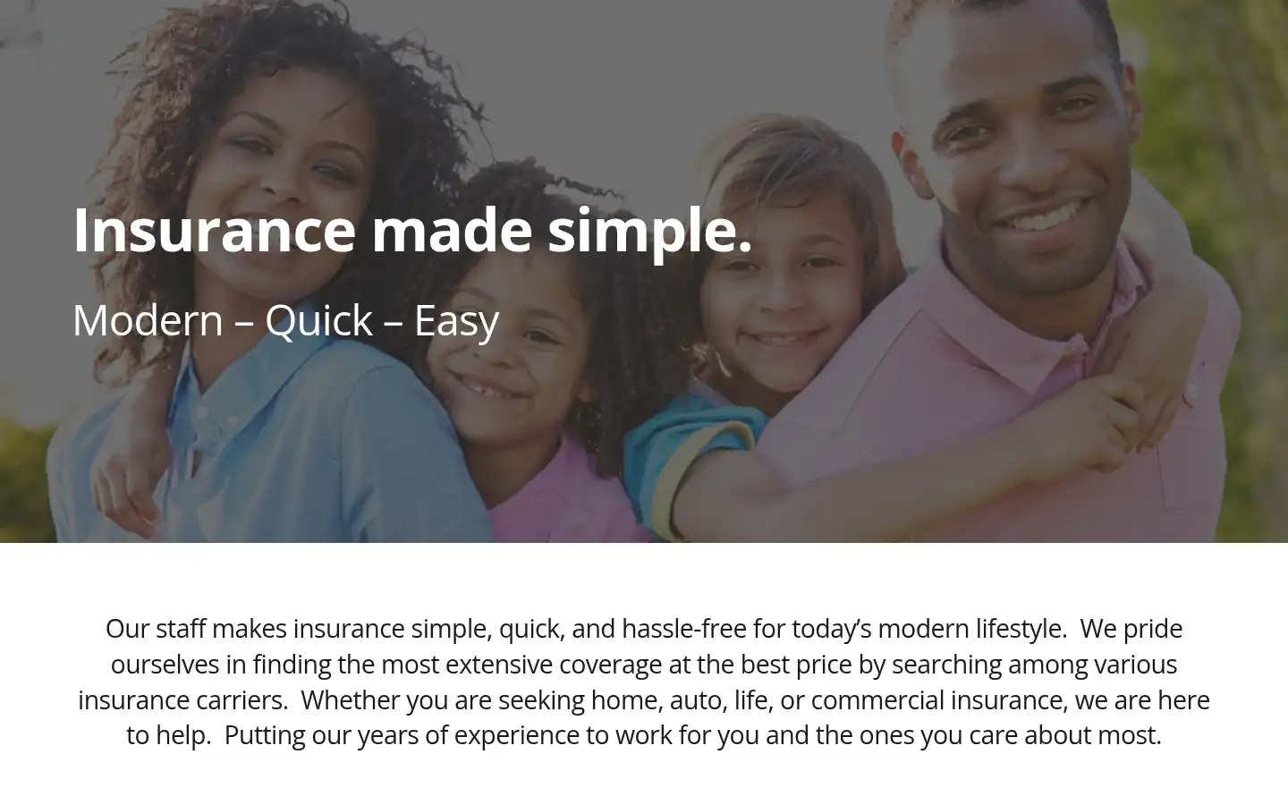 Screenshot of mayersinsgroup.com