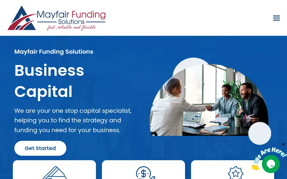 Screenshot of mayfairfundingsolutions.com