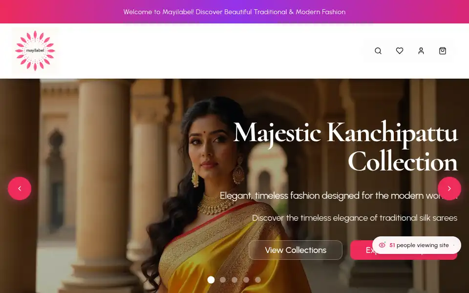Screenshot of mayilabel.com