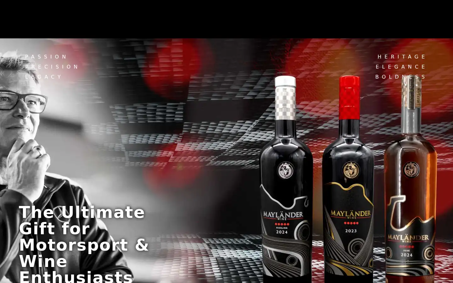 Screenshot of maylander.wine