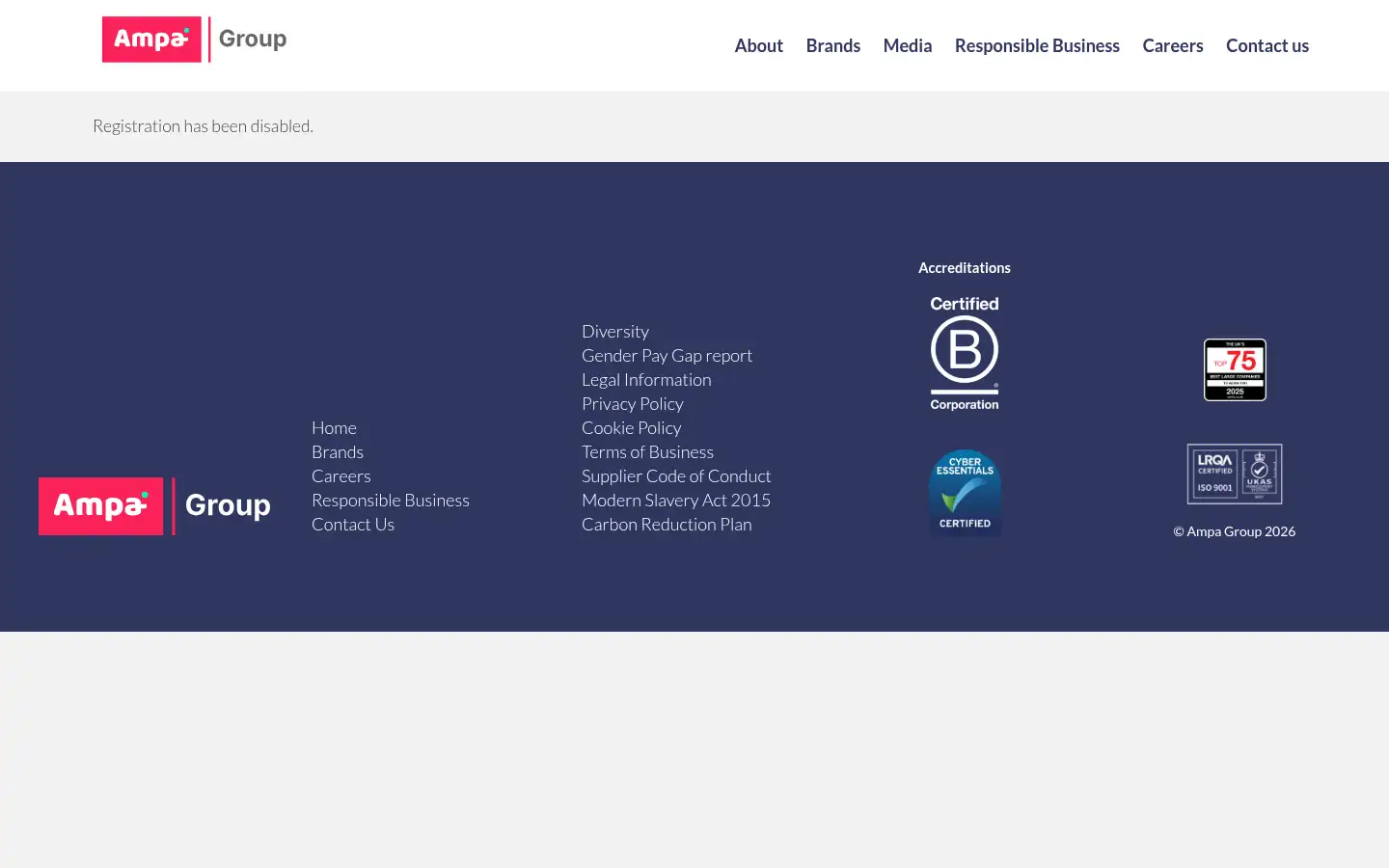 Screenshot of mayowynnebaxter.co.uk