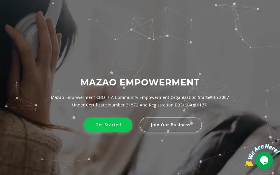 Screenshot of mazao.co.ke