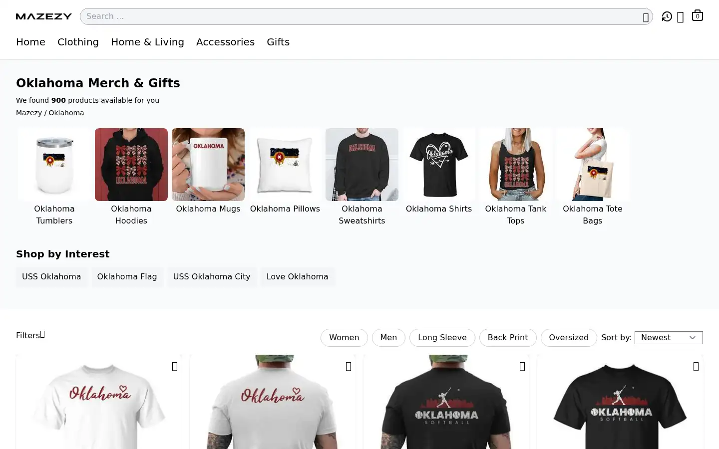 Screenshot of mazezy.com
