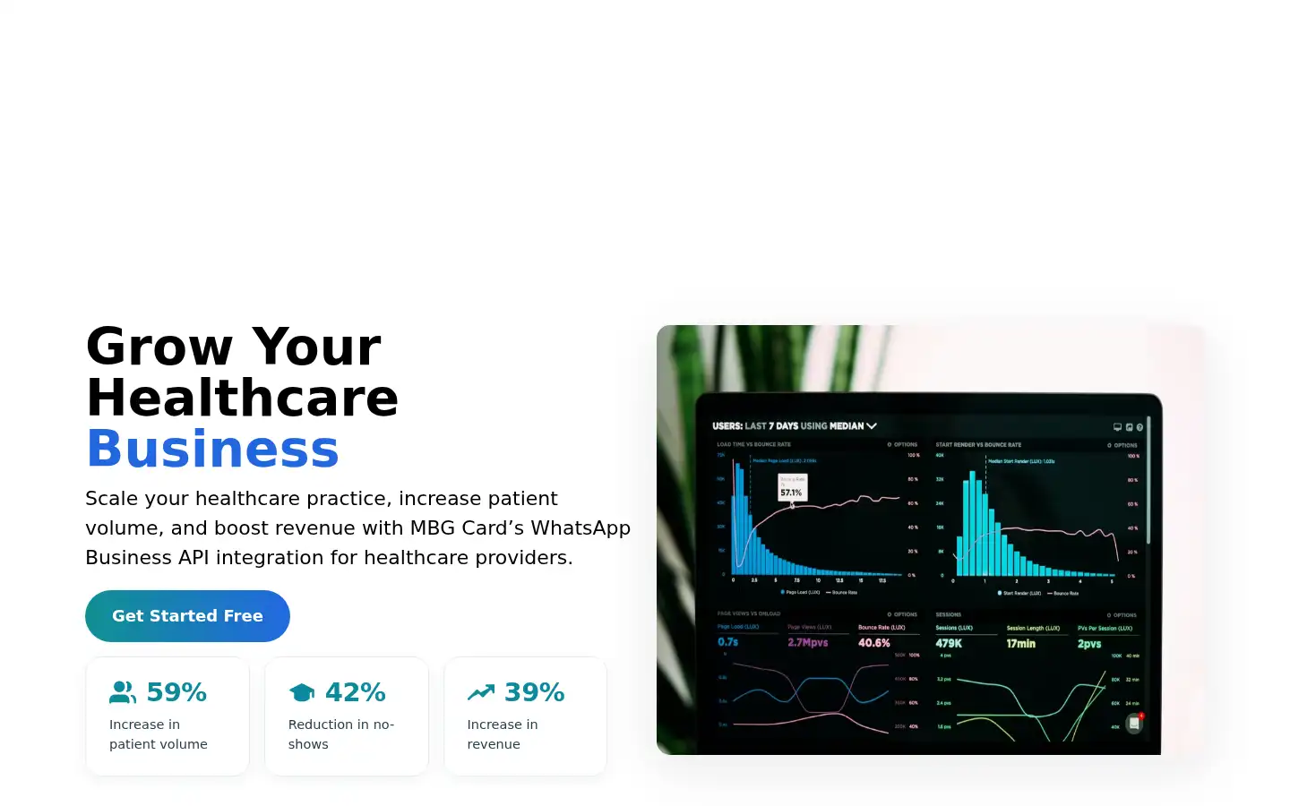 Screenshot of mbgcard.com