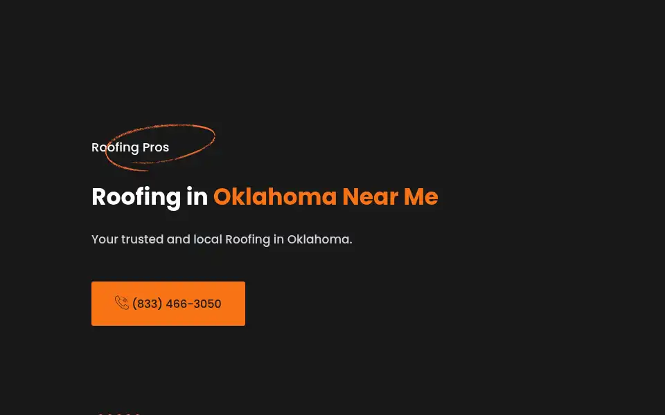 Screenshot of mbroofingservices.com