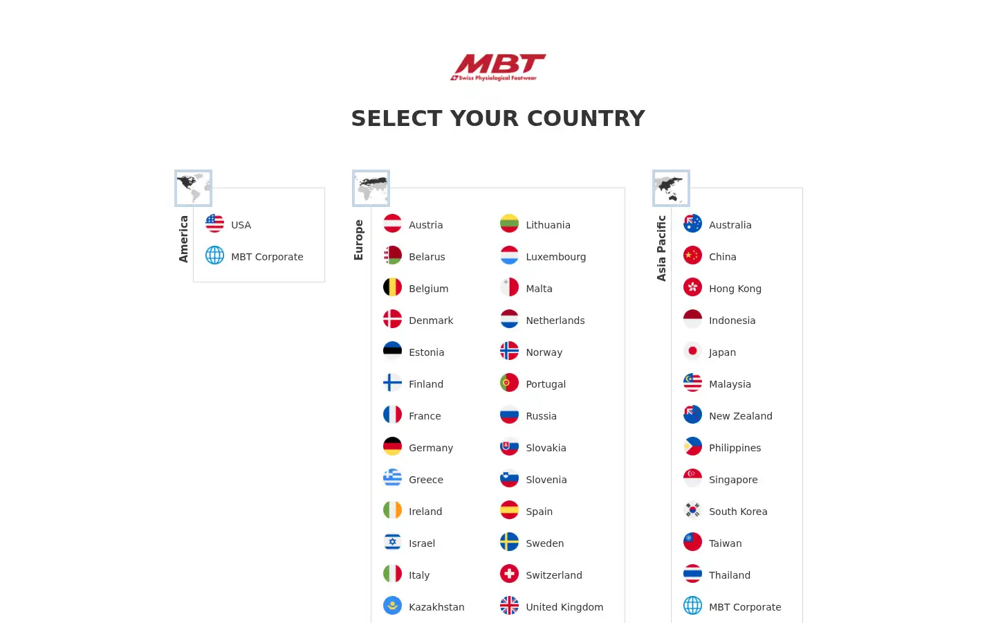 Screenshot of mbt.com