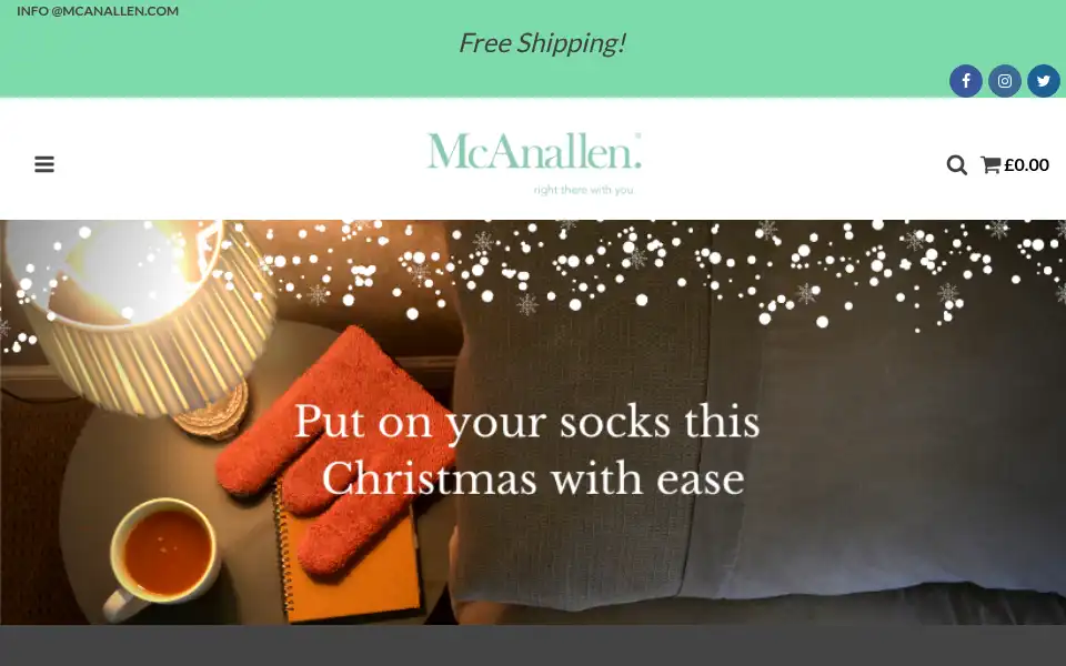 Screenshot of mcanallen.com