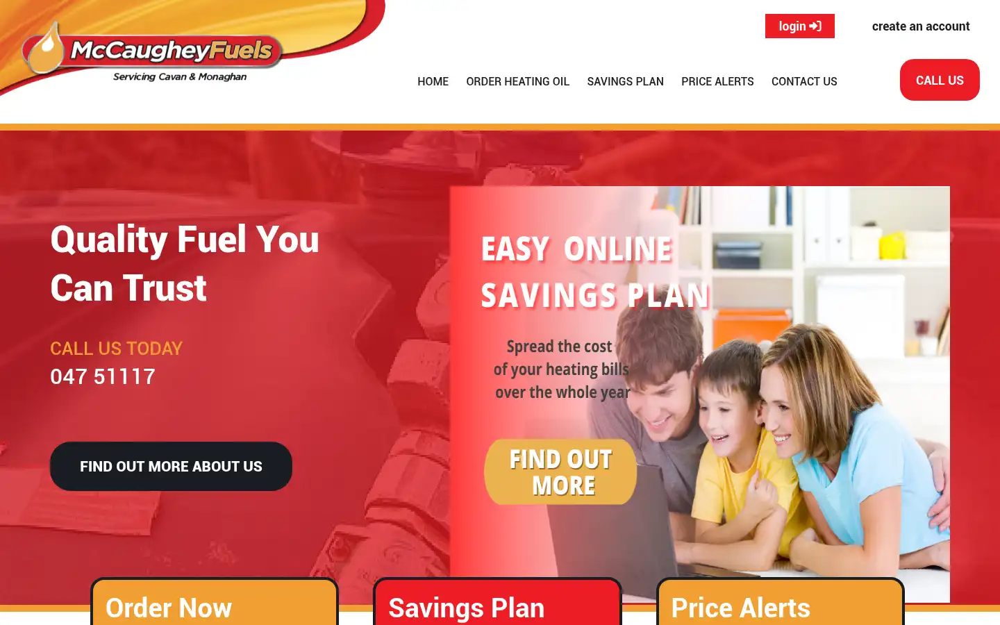 Screenshot of mccaugheyfuels.ie