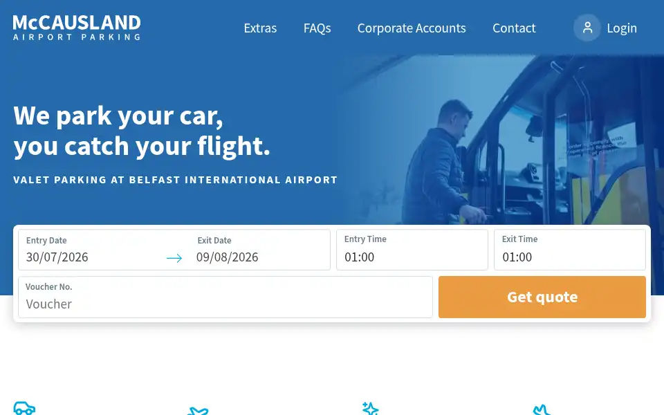 Screenshot of mccausland.co.uk