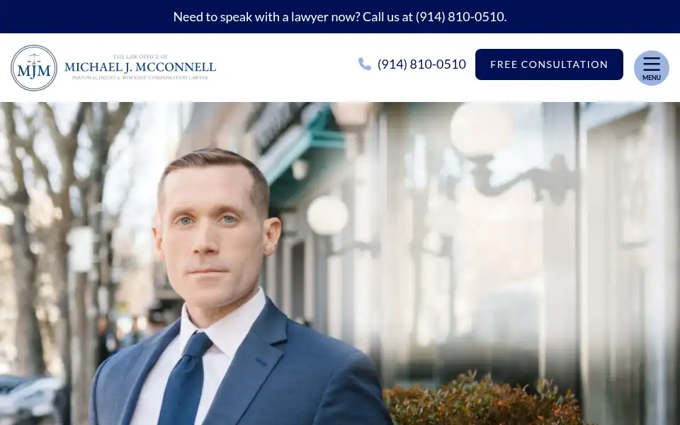 Screenshot of mcconnellinjurylaw.com