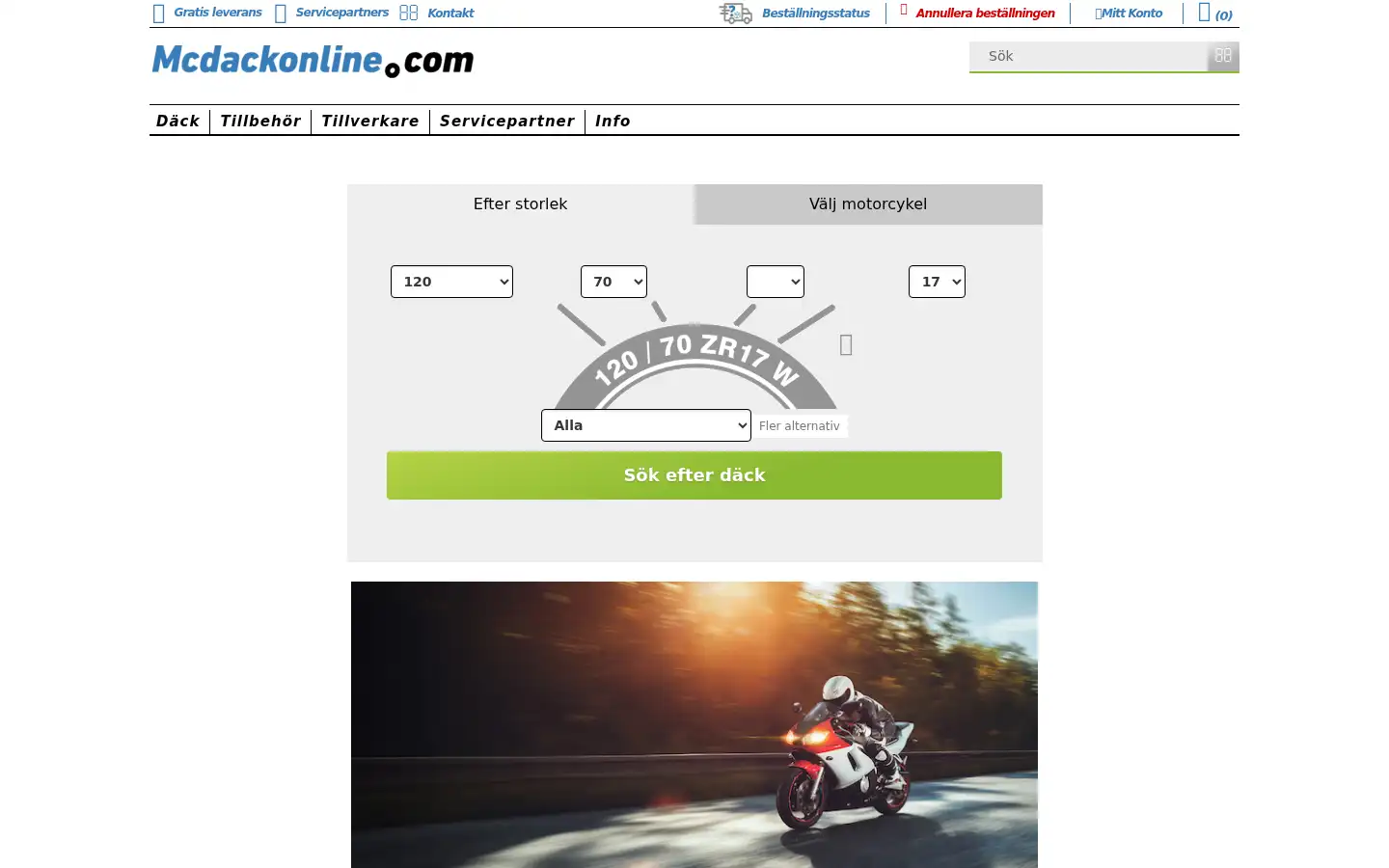 Screenshot of mcdackonline.com