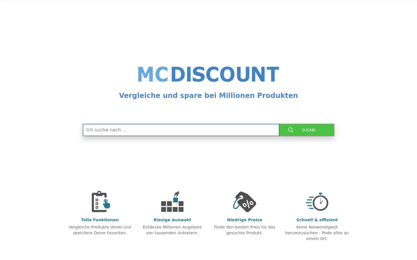 Screenshot of mcdiscount.de