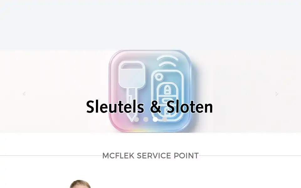 Screenshot of mcflek.ccvshop.nl