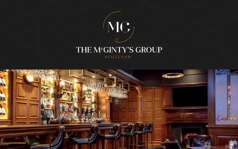 Screenshot of mcgintysmealanale.co.uk