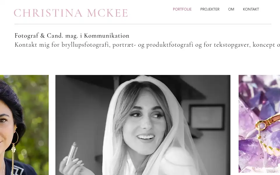 Screenshot of mckee.dk