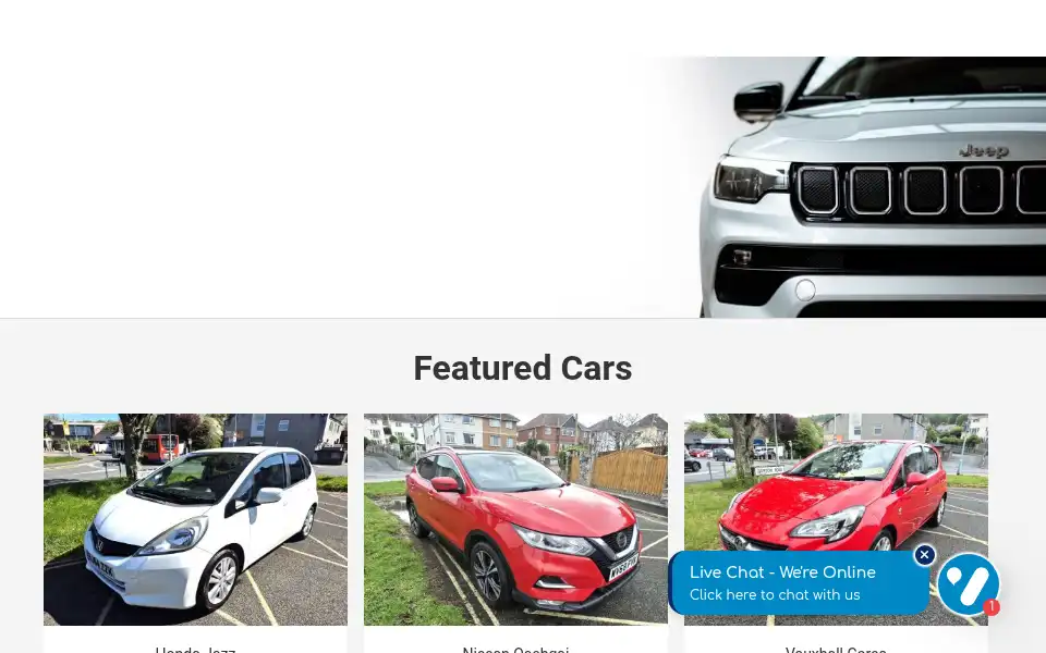 Screenshot of mcmullinmotors.co.uk