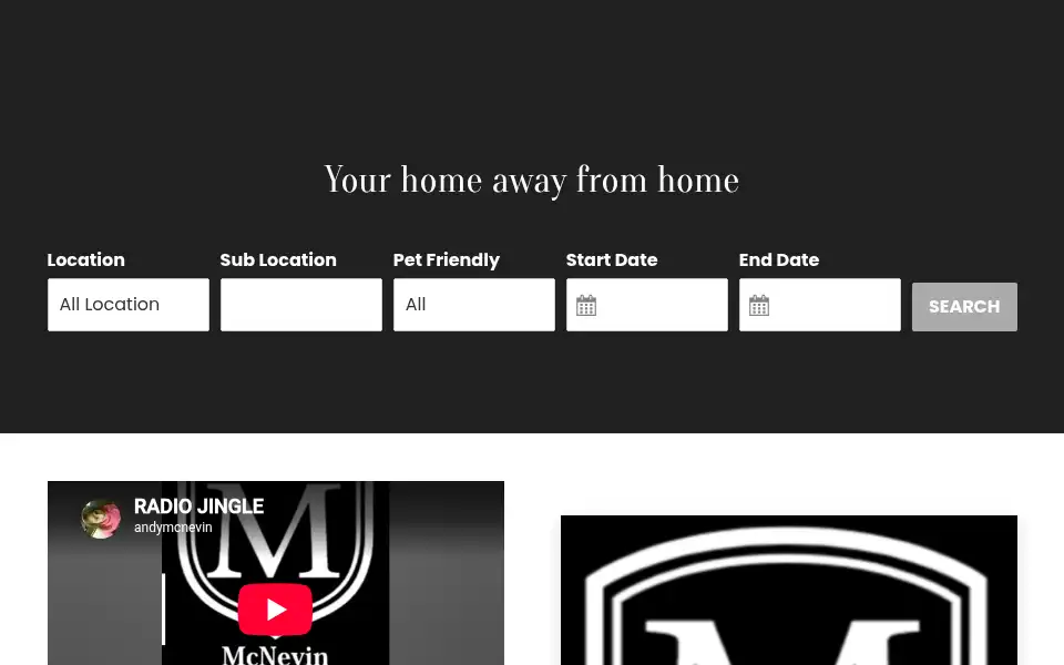 Screenshot of mcnevinfamilycaravans.co.uk