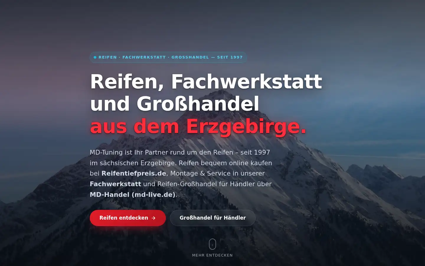 Screenshot of md-tuning.de