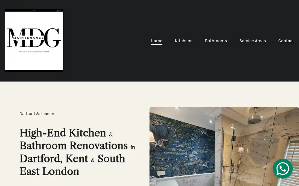 Screenshot of mdg-maintenance.co.uk