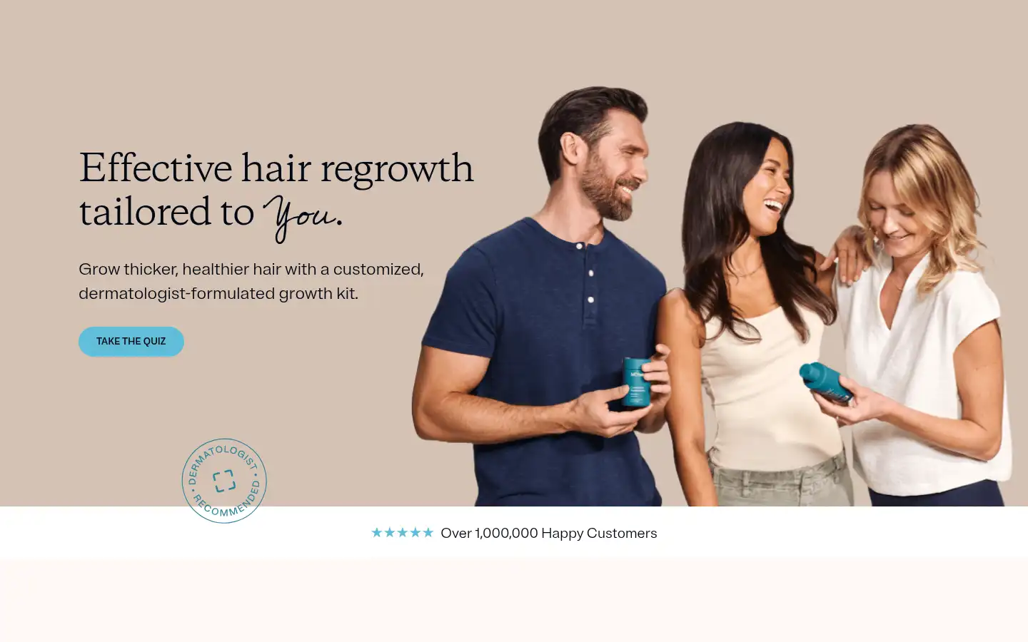 Screenshot of mdhair.co