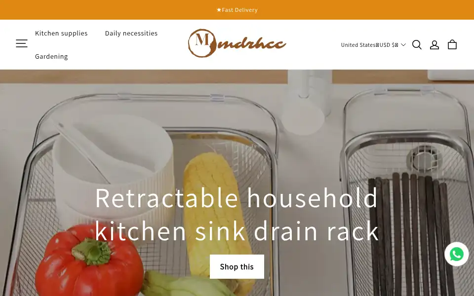 Screenshot of mdrhcc.com