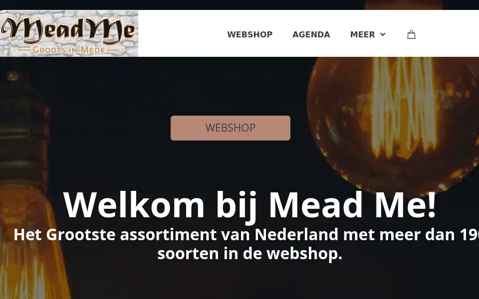 Screenshot of meadme.nl