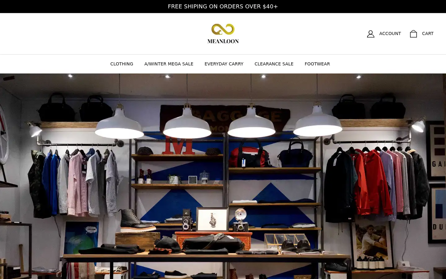 Screenshot of meanloon.com
