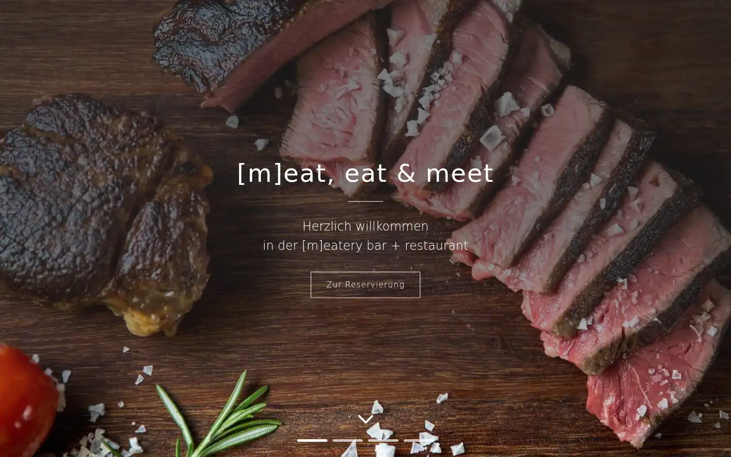 Screenshot of meatery.de