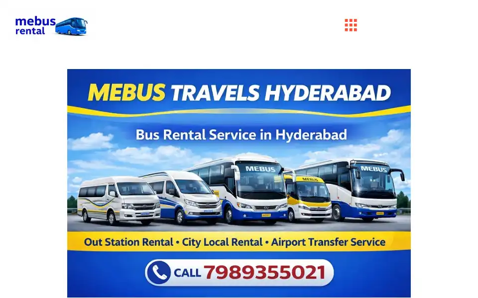 Screenshot of mebus.in