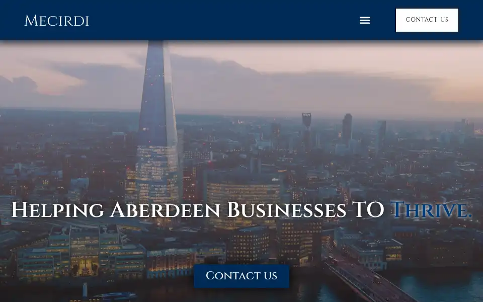 Screenshot of mecirdi.com