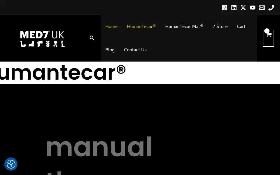 Screenshot of med7.co.uk
