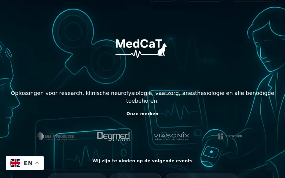 Screenshot of medcat.nl
