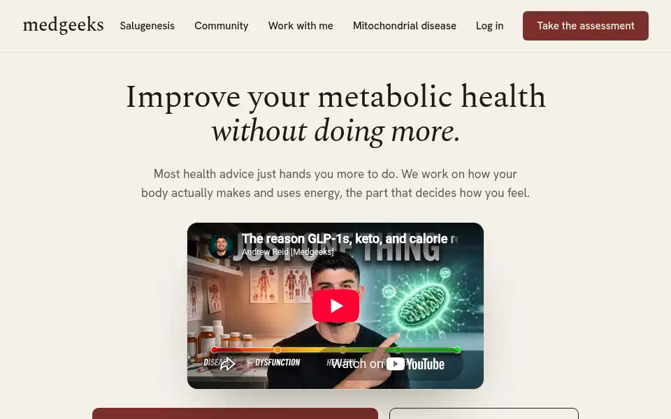 Screenshot of medgeeks.co