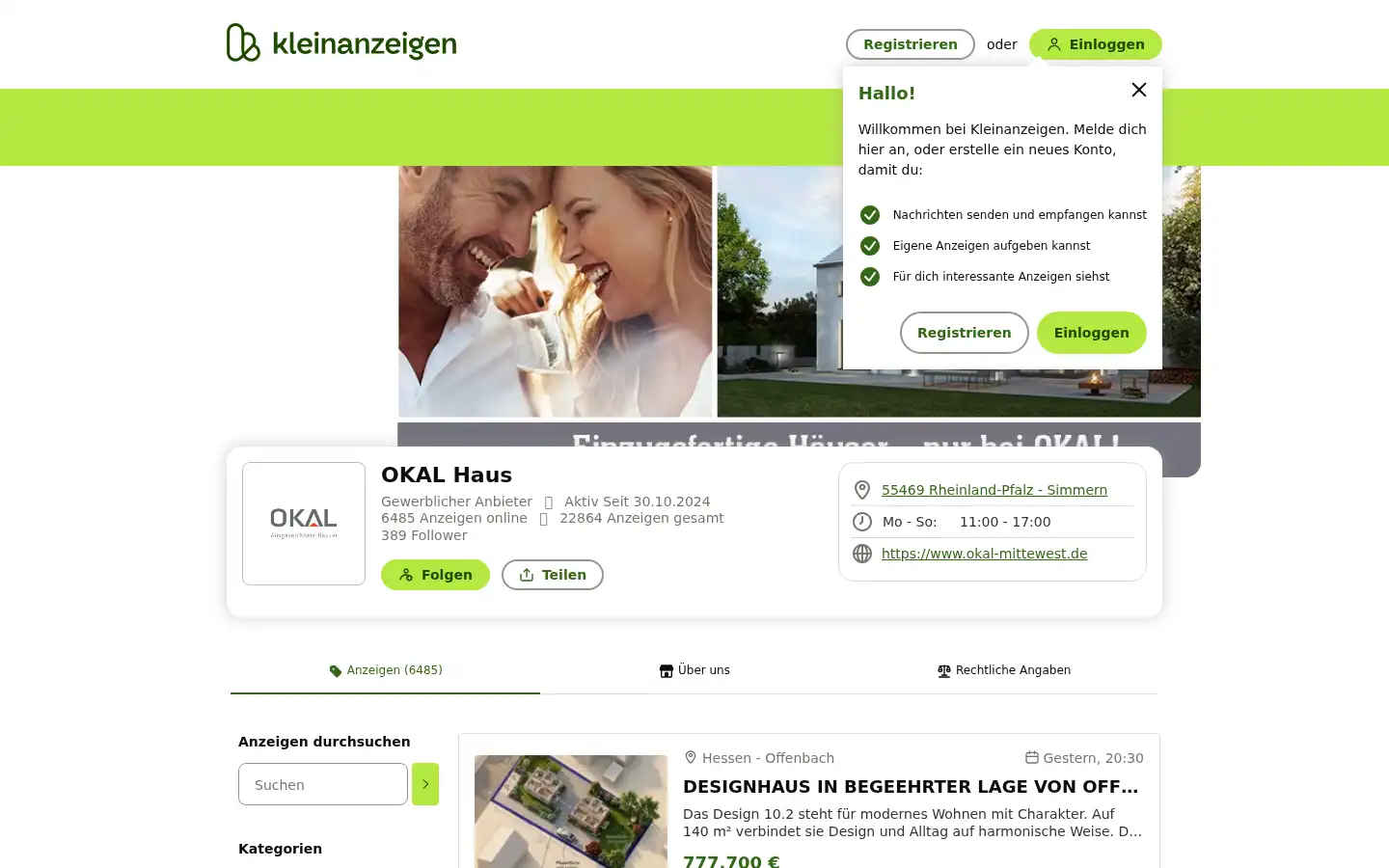 Screenshot of media-lange.de