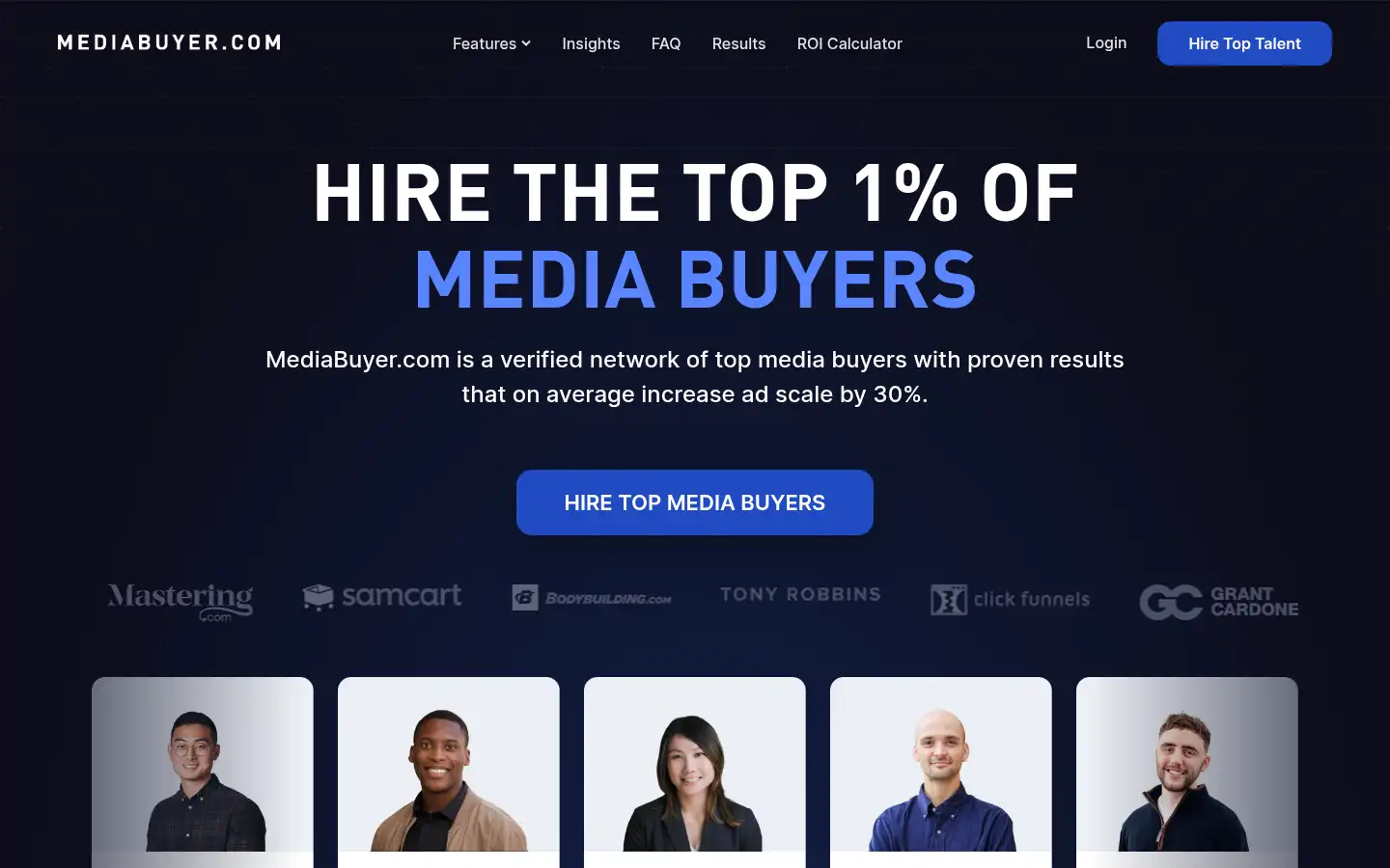 Screenshot of mediabuyer.com