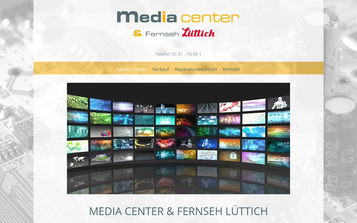 Screenshot of mediacenter-bs.de