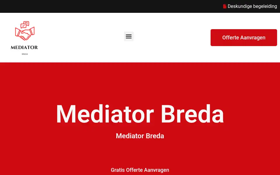 Screenshot of mediatorbreda.com