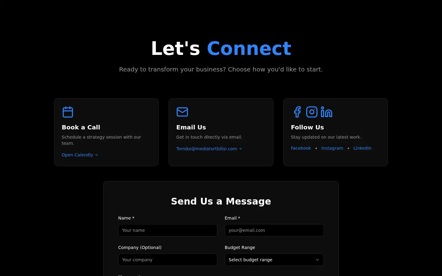 Screenshot of mediatortbilisi.com