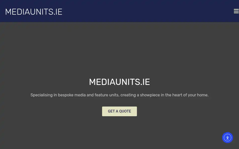 Screenshot of mediaunits.ie