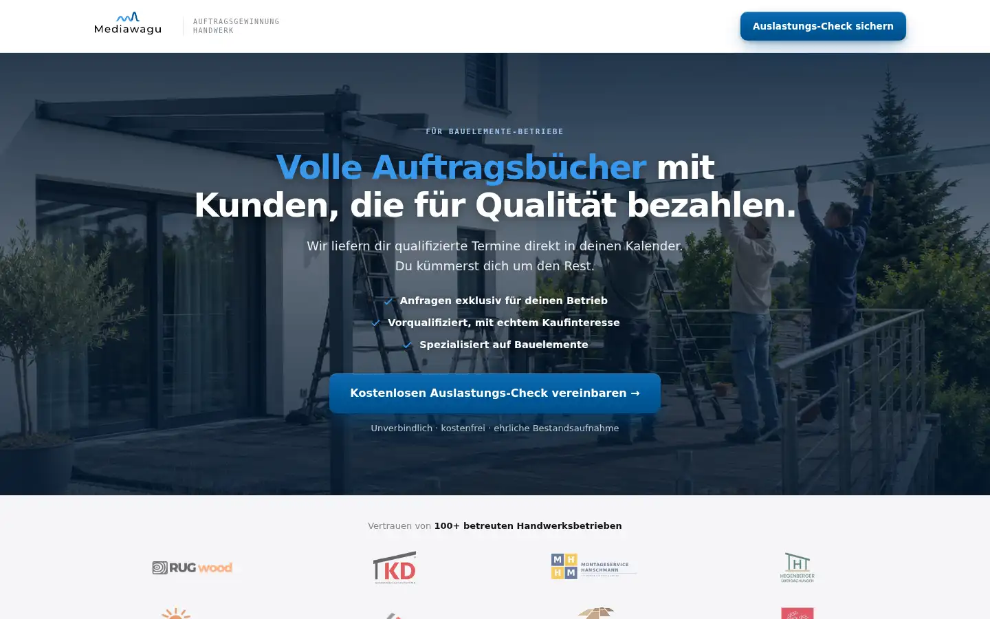 Screenshot of mediawagu.de