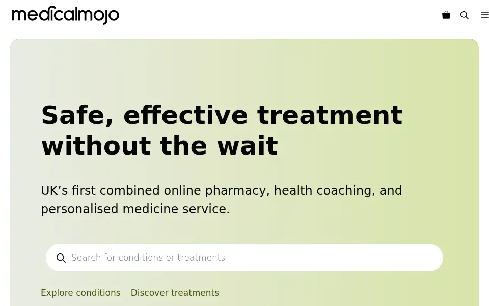 Screenshot of medicalmojo.co.uk