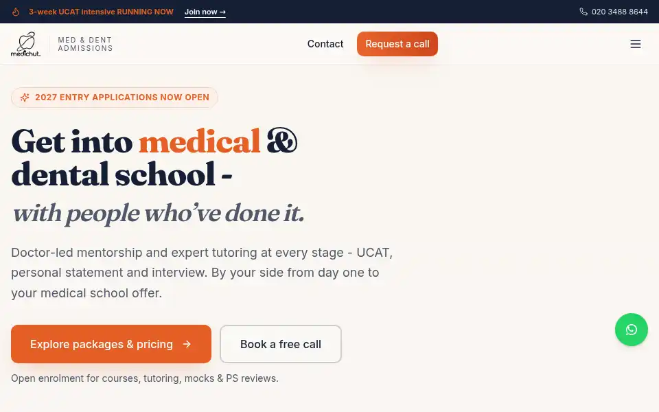 Screenshot of medichut.com