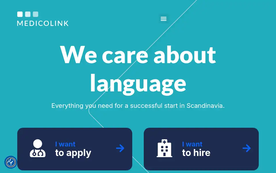 Screenshot of medicolink.com