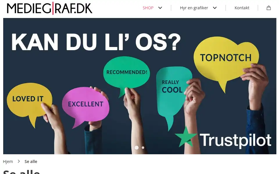Screenshot of mediegiraf.dk