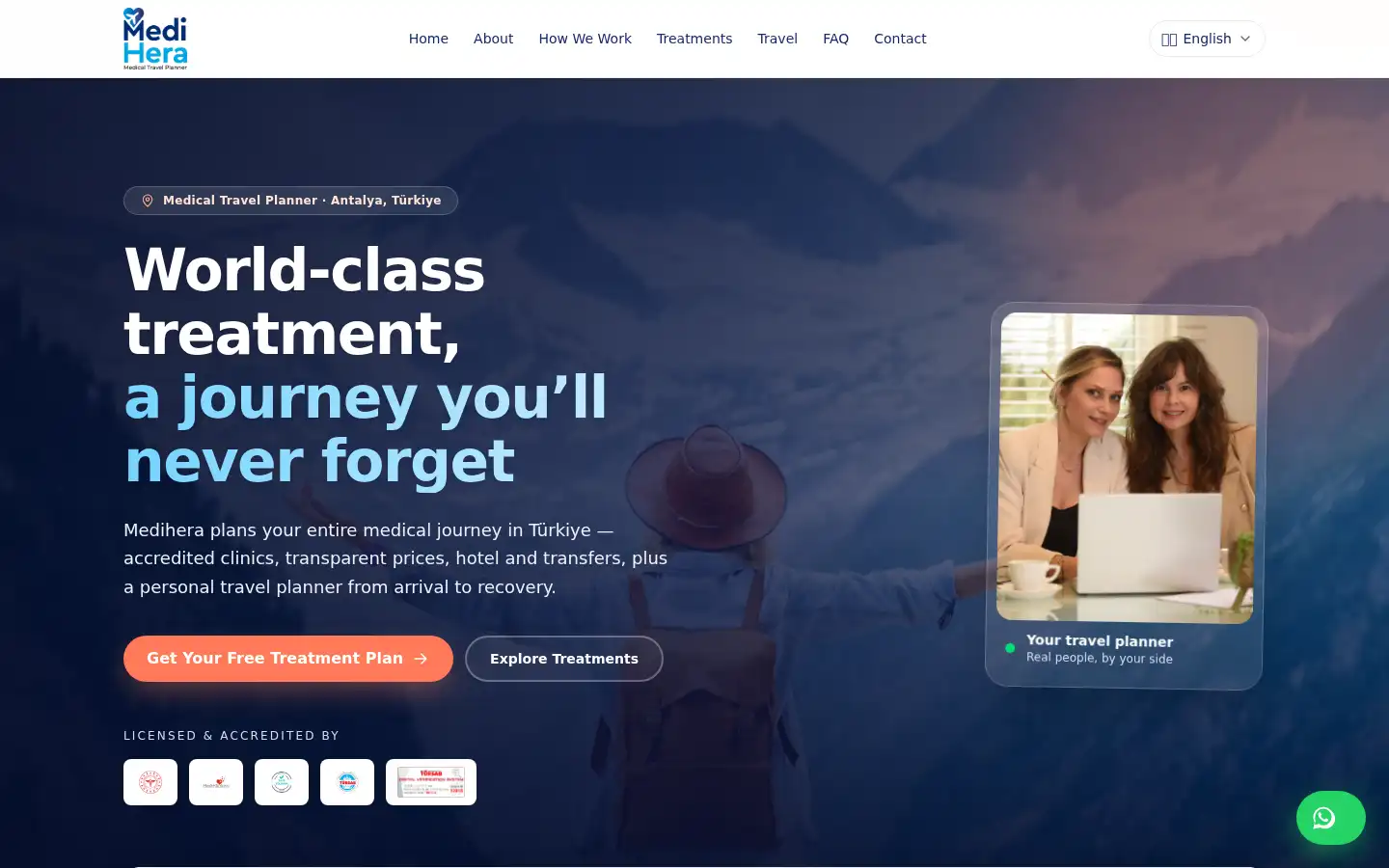 Screenshot of medihera.com